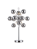 näve Tischleuchte "EXPLOSION" in chrome - (L)51 cm x (B)51 cm x (H)73 cm