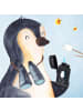 Mr. & Mrs. Panda Feuerzeug Einhorn Fitness mit Spruch in Schwarz