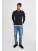 CASUAL FRIDAY Strickpullover CFKarlo structured crew neck knit in Schwarz