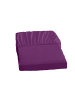 Dormisette Spannbetttuch Frotte-Stretch in viola