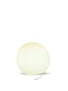 Licht-Erlebnisse Tischlampe EEK F Ø 50 x (H)44 cm in Weiß