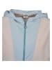 Urban Classics Windbreaker in lightpink/babyblue/sand