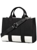 Karl Lagerfeld Handtasche K/RSG Square MD Col. Block in Cannoli Cream/Black