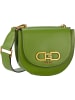 Guess Saddle Bag Fleet Mini Saddle Crossbody in Bottle Green