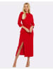 Threadbare Abendkleid THB Wafer Jersey in Red