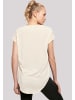 F4NT4STIC Long Cut T-Shirt Leo Grün in Whitesand