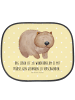 Mr. & Mrs. Panda Auto Sonnenblende Wombat mit Spruch in Gelb Pastell