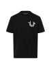 True Religion T-Shirt in schwarz