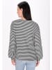 usha BLUE LABEL Women Blouse in Black Stripes