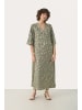 PART TWO Kleid BeritPW Gerade Passform in Vetiver Foil Print