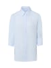 Marie Lund Leinenbluse Rihab in blau - 0056