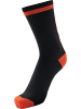 Hummel Hummel Low Socks Elite Indoor Multisport Erwachsene Atmungsaktiv Schnelltrocknend in BLACK/FIESTA