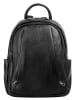 Samantha Look Rucksack echt Leder in schwarz