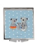 Mr. & Mrs. Panda Kosmetikspiegel Koala Familie ohne Spruch in Blau Pastell