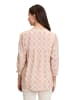 CARTOON Casual-Bluse mit Raffung in Cream/Rosé
