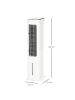 HOMCOM Luftkühler-29L x 23B x 86H cm-Weiß