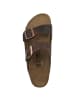 Birkenstock Sandale Arizona Fettleder normal in braun