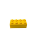 LEGO 2x4 Hochsteine 3001 50x Teile - ab 3 Jahren in yellow