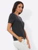 creation L Kurzarmshirt in graphit