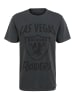 Recovered T-Shirt NFL Raiders Logo in Schwarz