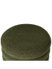 Beliani Pouf CHILLY in Grün - (W) 42 x (H) 41 x (L) 42 cm