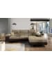 MF Design Amanda Recamiere Rechts in Beige -  (L) 203 x (B) 289 x (H) 85 cm