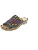 rieker Pantolette Blau