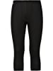 Odlo Unterhose PANTS 3/4 WARM in Schwarz