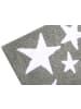 Happy Decor Kids Teppich  "Four Stars" in Grau - 160x120  cm