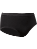 Con-ta Baumwolle, Feinripp Taillenslip 2er-Pack in schwarz