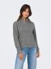 ONLY Strickpullover in Dark Grey Melange