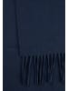 Camel Active Schal aus reiner Wolle in Navyblau