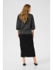 Kaffe Langarm-Shirt KAjanna Regular fit in Black Oyster