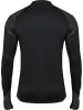 Hummel Halbreißverschluss Sweatshirt Daumenlöcher Hmlblaze26 Herren in BLACK