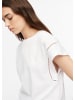 comma T-Shirt  in  0100_weiß