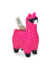 relaxdays 4x Spardose "Lama" in Pink