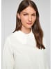 QS Bluse langarm in Creme