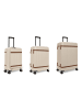 The Chesterfield Brand Zuna 4 Rollen Kofferset 3-teilig in sandy beach