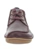 Clarks Schnürschuhe in bordeaux