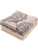 Erwin Müller Frottier, Jacquard Duschtuch 2er-Pack Bühl in beige