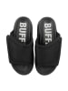 Buffalo Pantolette Palma Velcro in schwarz