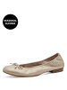 Tamaris Damen- Ballerinas Da.-Ballerina in Beige