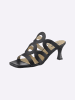 Heine Pantolette in schwarz