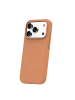 COFI 1453 TFO Silicone Thin Mag kompatibel mit Apple iPhone 15 Pro Karamell in Karamell