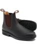 Blundstone Chelsea Boot "#067 Stout Brown Leather With Lining (Dress)" in Braun