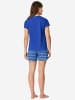 Schiesser Pyjama Casual Essentials in royal