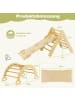 COSTWAY 4 in 1 Kletterdreieck in Beige