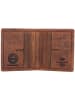 Greenland Nature Montenegro Kreditkartenetui RFID Leder 8,5 cm in braun
