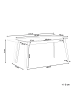 Beliani Esszimmertisch MADOX in Braun - (W) 75 x (H) 75 x (L) 120 cm