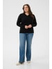 KAFFE curve Strickpullover KCniela Regular fit in Black Deep